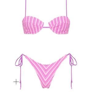 TRIANGL BIKINI MALA-LOTUS, size xs top and bottom, worn once, like new condition